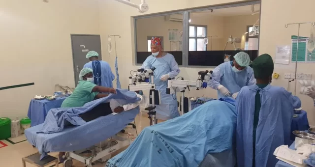 First ever cataract operations performed at MMH